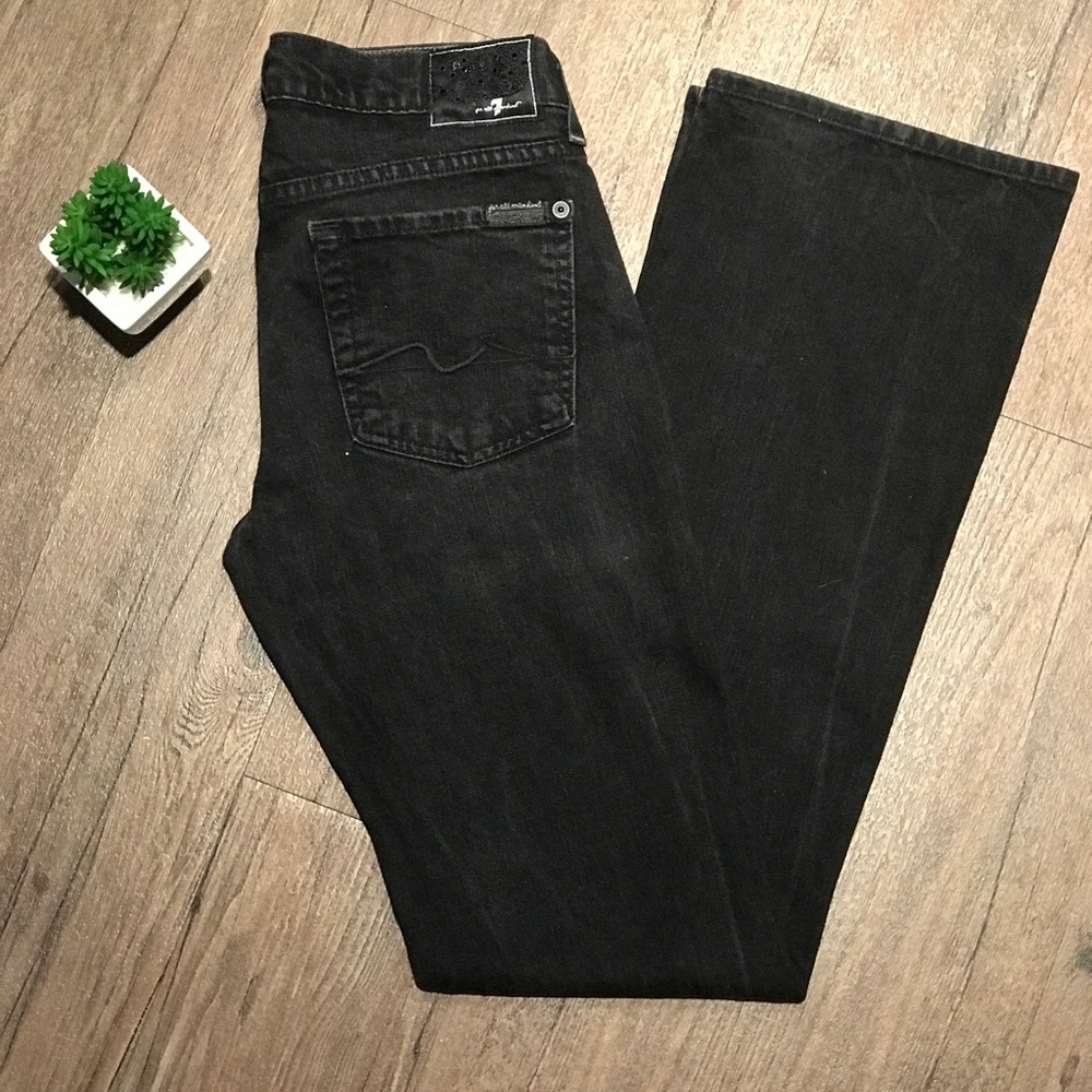 7 FOR ALL MANKIND | Denim Jeans |  Black | 29